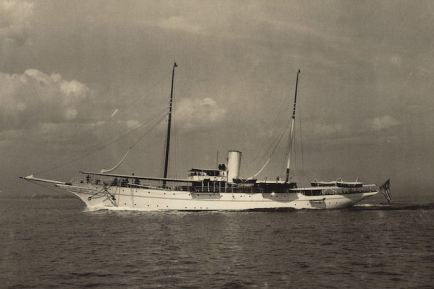 SS Waturus (later Hochelaga) as Randal Morgan's private yacht ca. 1906