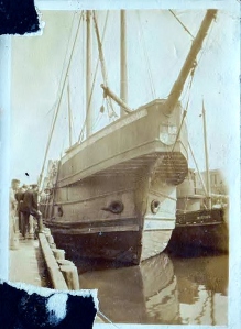 Santa Maria in Charlottetown. From the Rogers Family Album, courtesy of Ian and Daphne Scott