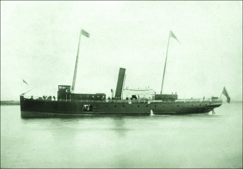 The steamer S.S. Princess belonging to the PEI Steam Navigation company.